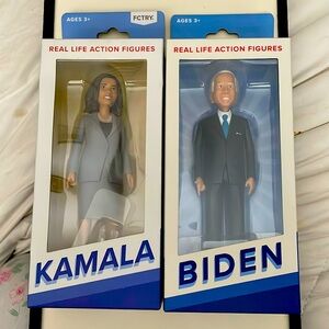 BIDEN & KAMALA Action Figures NEW IN BOXES
